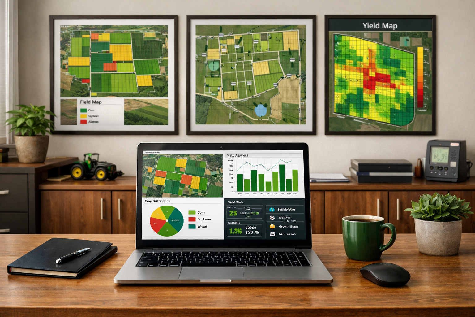 Farm office and operations center